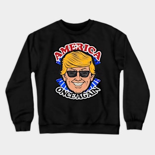 Trump America'S Former President Crewneck Sweatshirt